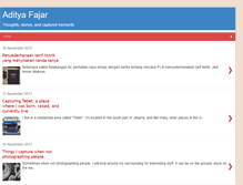 Tablet Screenshot of adityafajar.com